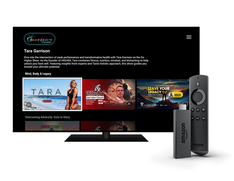 OTTfeed custom Amazon Fire TV channel